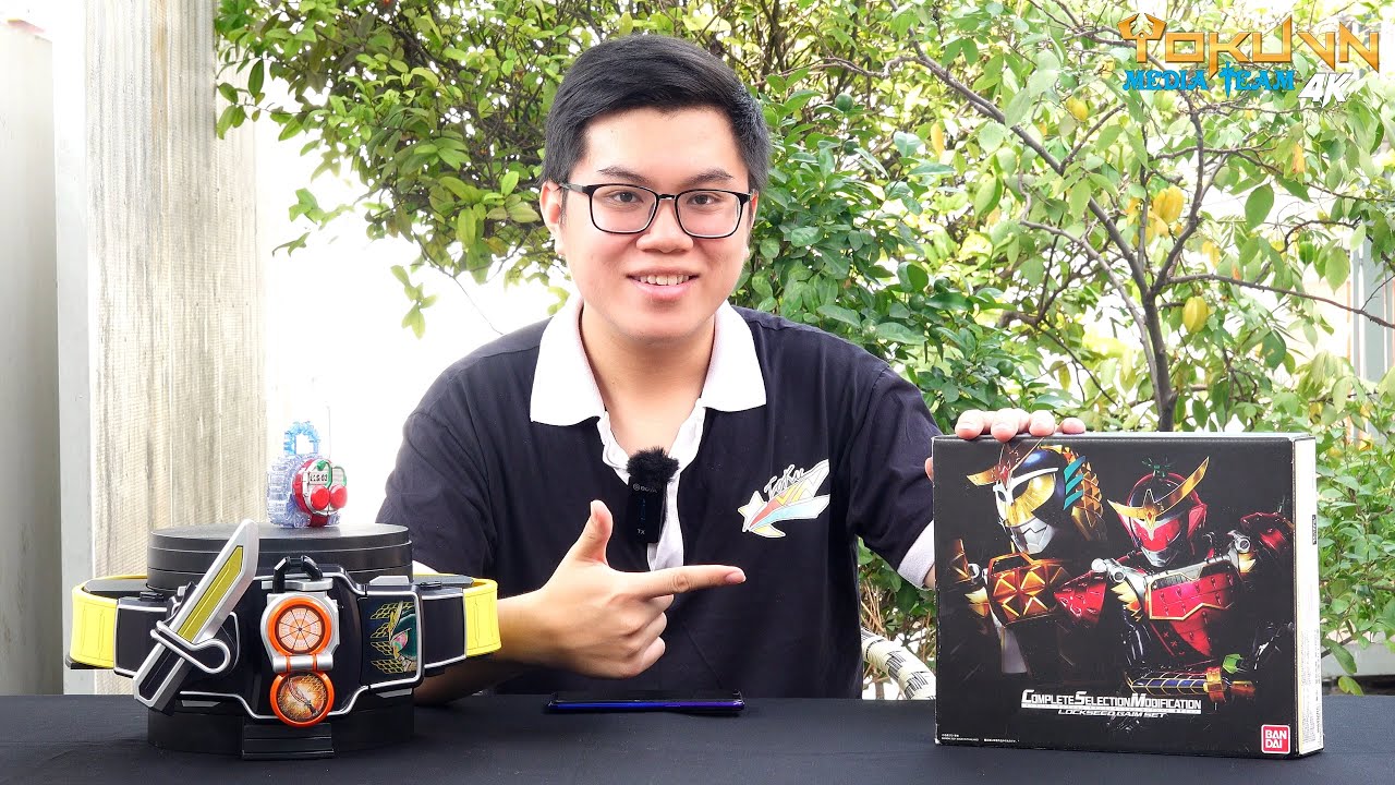 [TMT][1692] Giới thiệu CSM Lockseed Gaim Set! Kamen Rider Gaim! 仮面ライダー鎧 ...