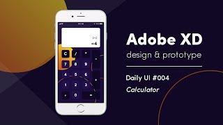 Daily UI 004 Calculator | Adobe XD Design & Prototype screenshot 2