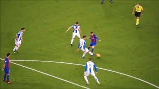 Lionel Messi And Andres Iniesta Magic Dribbling Skills Barcelona Vs Espanyol