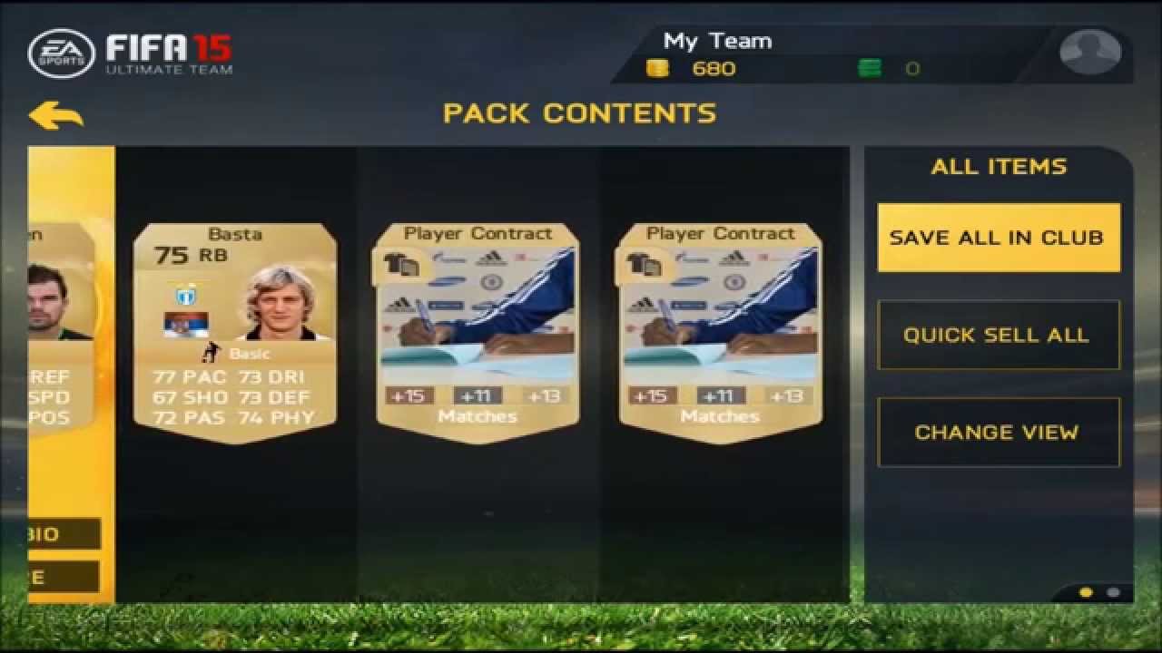 FIFA 15: Ultimate Team - Mini Gold Pack Opening (Commentary) [iOS]