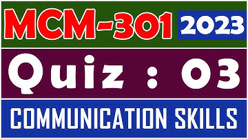 MCM101 - Introduction to Mass Communication - Quiz No 03 - Live Solution