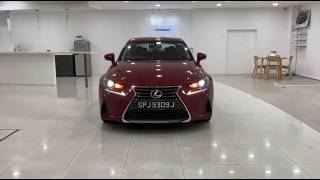 Lexus IS200T Executive 2017 Red - SPJ9309J