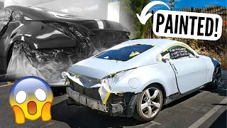 The INSANE NEW PAINT JOB for my NISSAN 350Z HR!! *REVEAL*