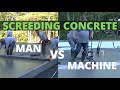 Hand Screeding VS Power Screeding: Best Way To Screed Concrete