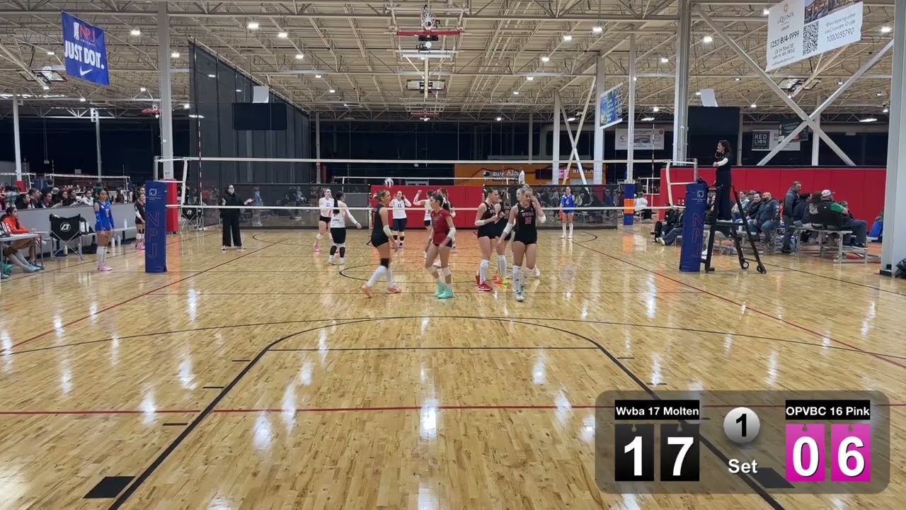 01/03/2026 WVBA 17 Molten vs OPVBC 16 pink