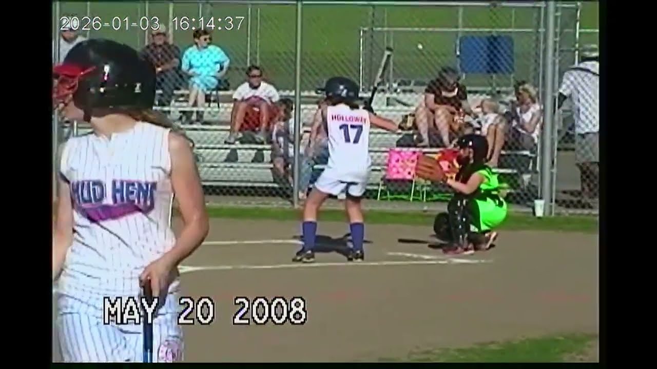 OUR LIFE! May 20, 2008 Jordan's softball game part 1 Mud Hens