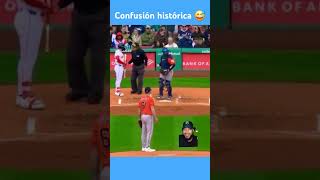 Confusión histórica #mlb#mlbhoy#mlbenvivo#mlbenvivohoy#mlbhighlights#resumenmlb#shorts#beisbol