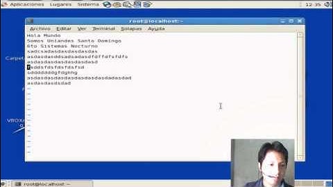 Editor VI Centos.wmv