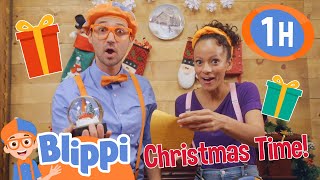 Blippi and Meekah's Christmas Special! 😄🎄🎅 | Christmas for Kids | Blippi | Moonbug Christmas Kids!