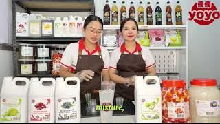 YoYo Green Apple Fruit Soda Recipe | Quick & Easy screenshot 3