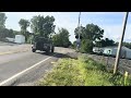 2 trains meet at Falahee Road in Jackson Michigan