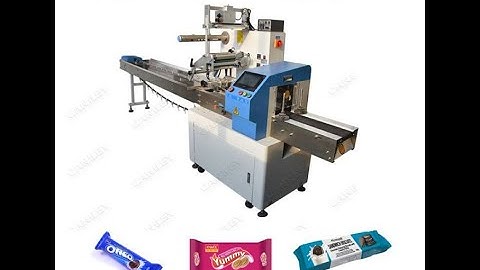 Automatic Biscuit Flow Wrapper Packaging Machine Plant WhatsApp +8618537181190
