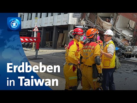 Mehrere Tote nach Erdbeben in Taiwan