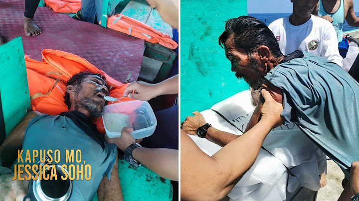 Lalaking 46 araw na nagpalutang-lutang sa dagat, himalang na-rescue | Kapuso Mo, Jessica Soho