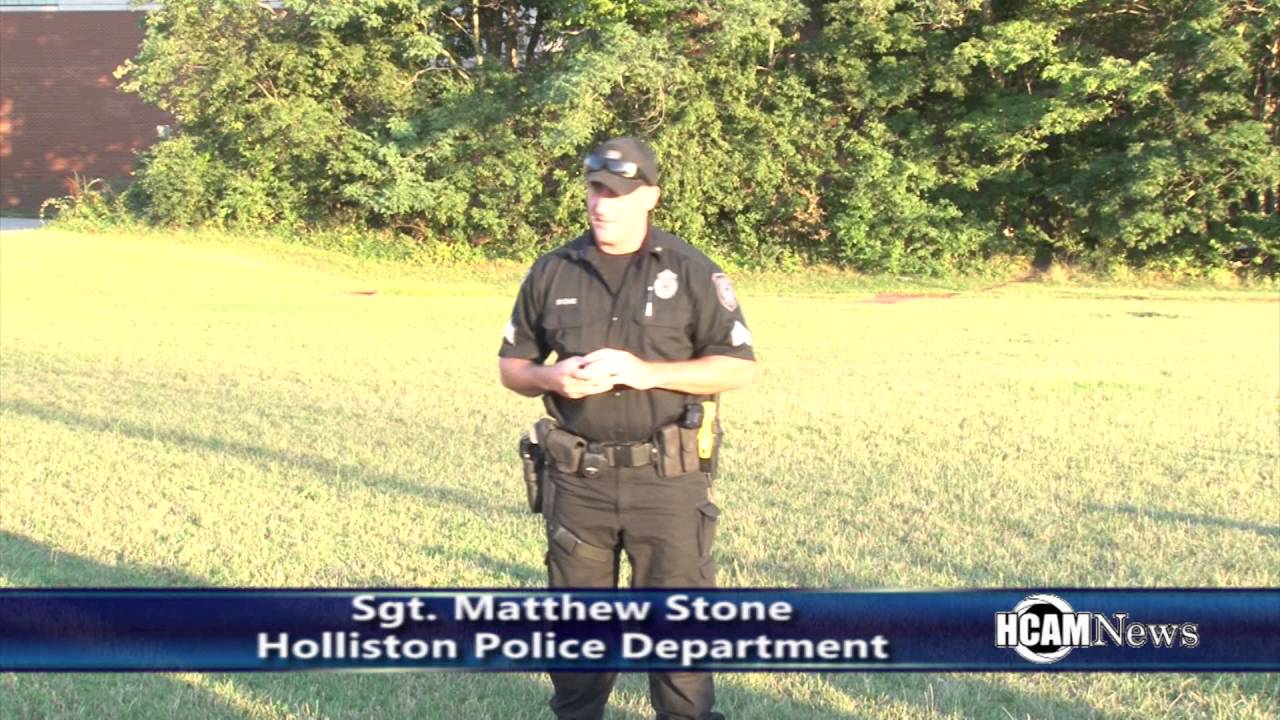 HcamNewsFocus Hopkinton Police National Nigt Out 2016 K9