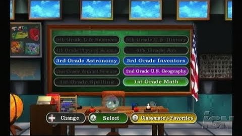Are You Smarter Than A 5th Grader? Game Time Nintendo Wii Gameplay - Saved by a 5th Grader