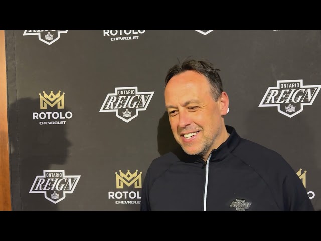 Marco Sturm Game 2 Postgame 4/26 vs. SJ