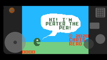Pea Man (Intellivision homebrew game on Android via Argon app)