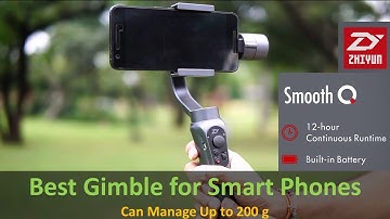 Zhiyun Smooth Q Gimbal for Smartphone - Unboxing & Review