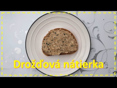 Drožďová pomazánka - nátierka z čerstvého droždia