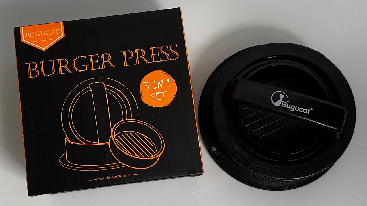 Burger Patty Presse 3 in 1 Set Grillzubehör YouTube