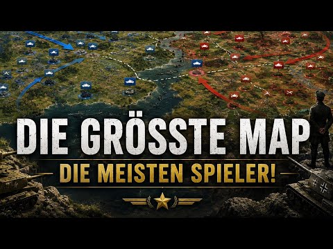 RUSE - The Biggest Map - The Most Players!