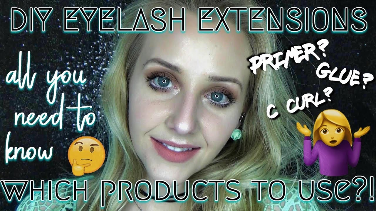 DIY LASH EXTENSIONS - PRODUCT INFORMATION! WHAT TO BUY?? - PAIGE ACCINELLI - YouTube