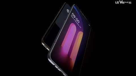 Introducing the LG V60 ThinQ 5G