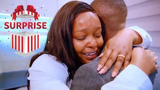 SURPRISE FULL KITCHEN MAKEOVER FOR MY WIFE | SHE CRIED | THE WAJESUS FAMILY