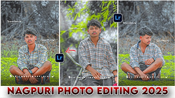 Nagpuri Photo Editing HDR 2025 Ka Sikhe NEW Editing One Click Me 😱🥵 Trending editing of Instagram..