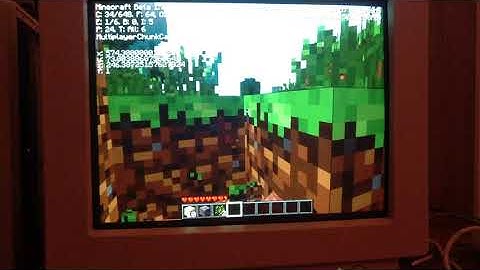 (beta 1.7.3+optifine) Minecraft On Windows NT 4.0 Part 1
