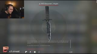 OhnePixel Quick Opens M9 BAYONET NIGHT IN CASE EXTREMELY LUCKY