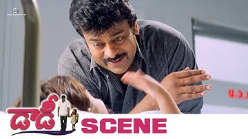 Akshaya gets ill and gets admitted in Hospital | Daddy Movie Scenes | Chiranjeevi, Simran