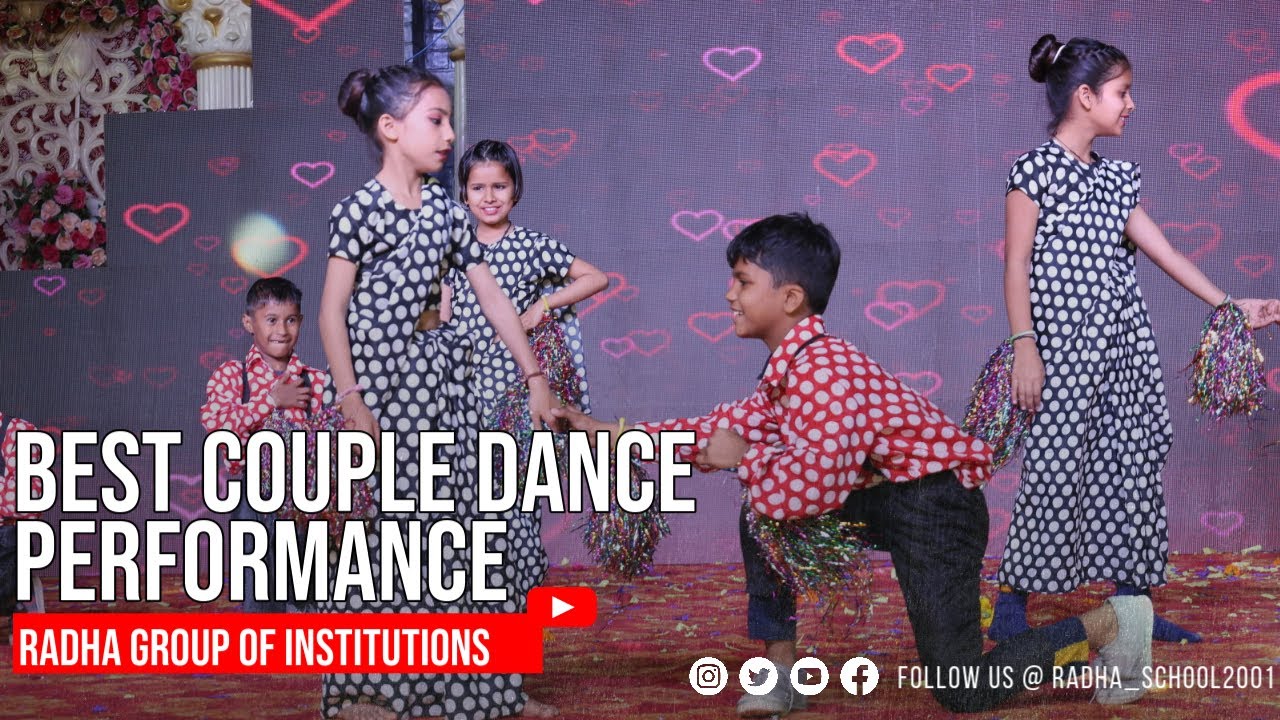 Best Couple Dance Performance | Annual Function 2025 | Radha Group of ...