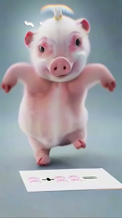 Con heo nhảy điệu mô tô