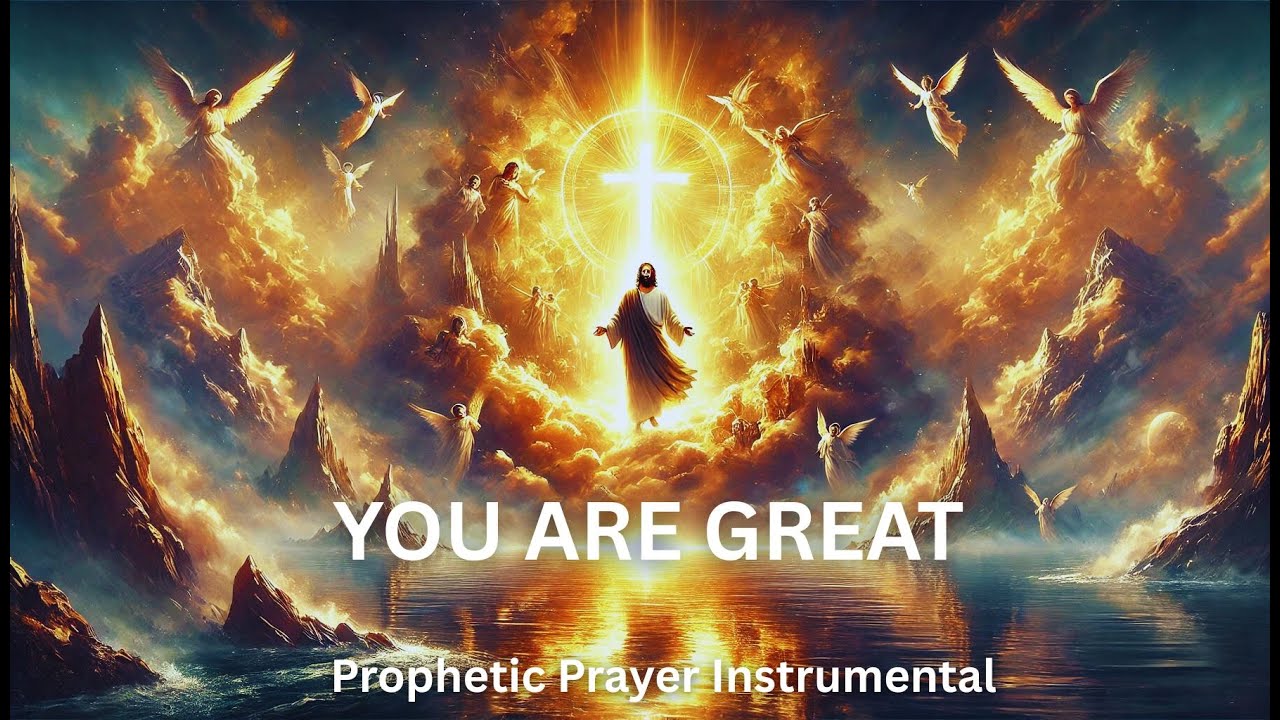 YOU ARE GREAT || STEVE CROWN || PROPHETIC PRAYER INSTRUMENTAL || HALLOWED SOUNDS