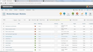Top Thumbnail Image Slider Joomla Module