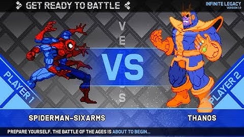 SPIDERMAN SIX ARMS vs THANOS - High Level INSANE BATTLE!