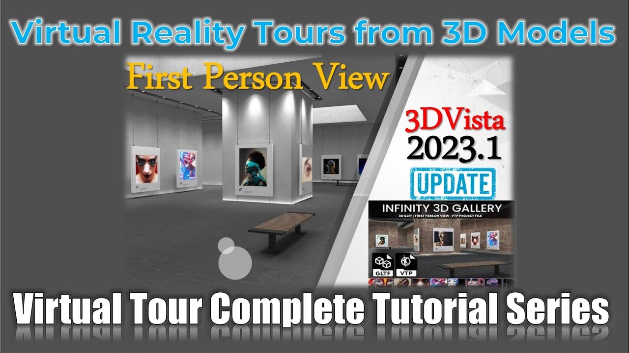 3D Vista First Person View Tutorial - Create Immersive Virtual Reality ...