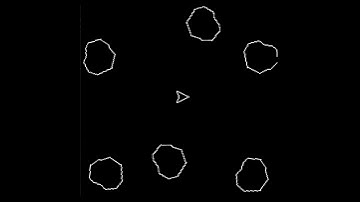 Classic Asteroids Game