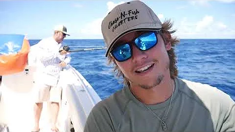 Giant Shark EATS our Amberjack! Insane! Offshore Fishing Steinhatchee FL!