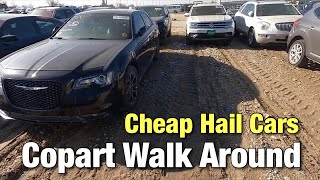 Copart Walk Around, Cheap Hail Damage Cars, Benz, 300C, Tahoe