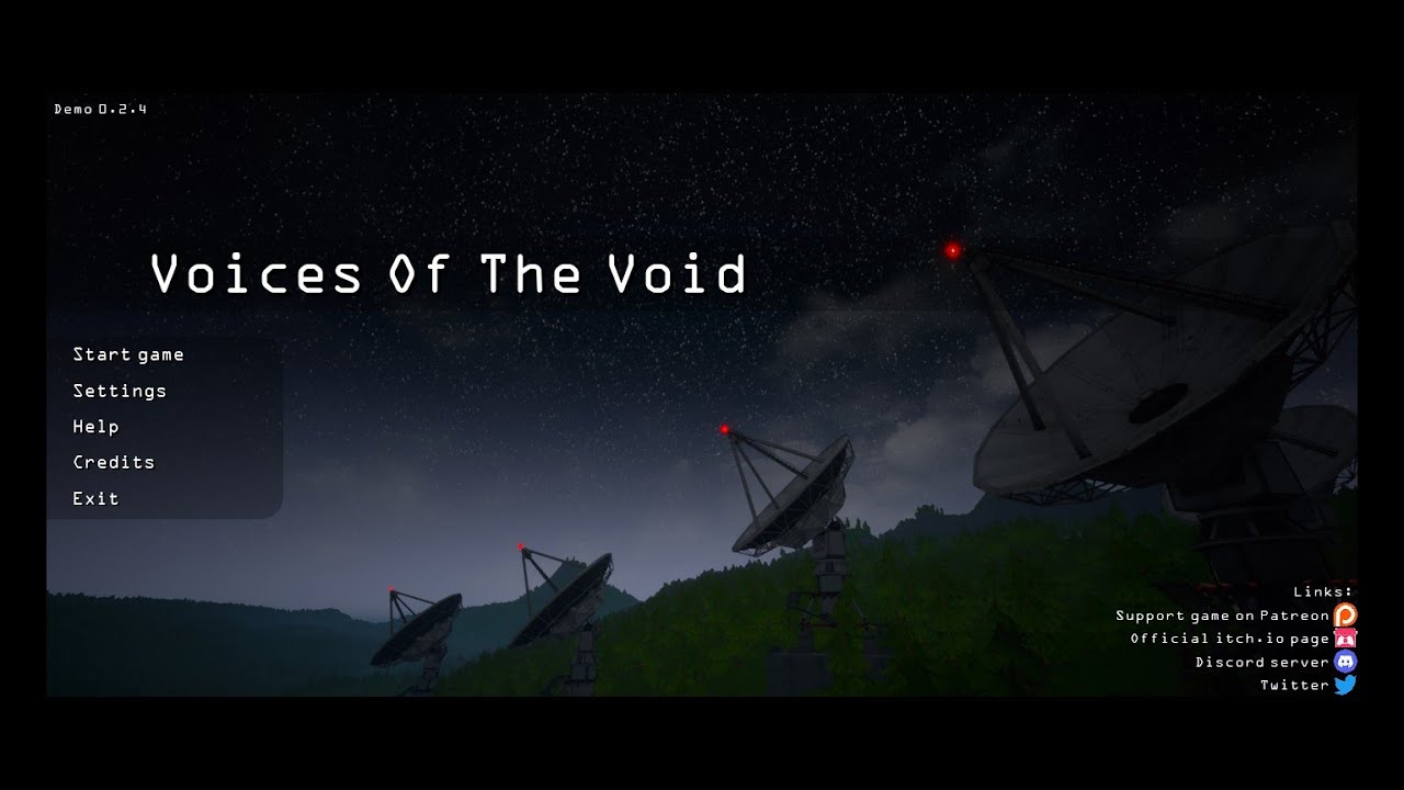 Voices of the void настройки