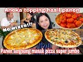PANEN LANGSUNG MASAK PIZZA SUPER JUMBO || ANEKA TOPPING HASIL PANEN DI KEBUN