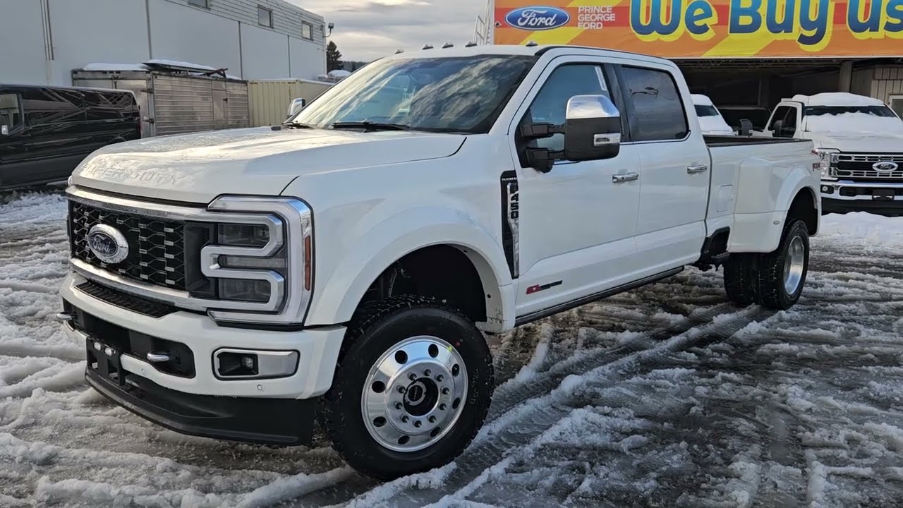Stock# EF50075 | 2024 Ford F-450 SUPER DUTY Platinum - YouTube
