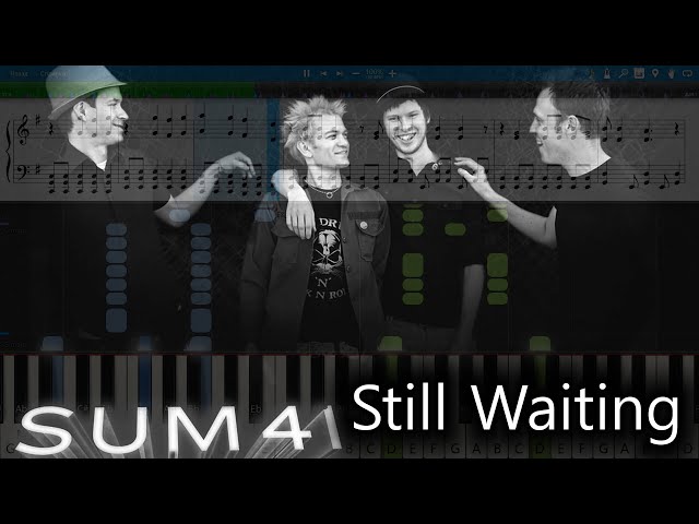Sum 41 - Still Waiting [Piano Tutorial | Sheets | MIDI] Synthesia