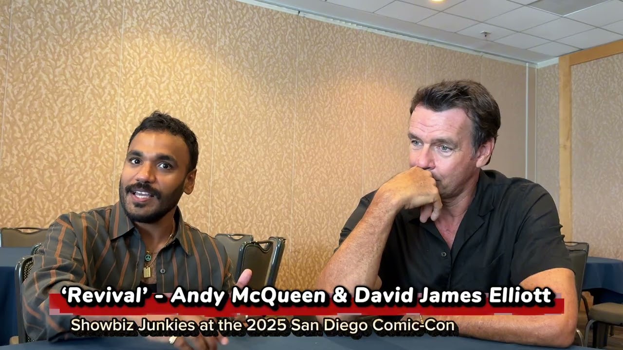 Revival - David James Elliott and Andy McQueen Interview #revival #sdcc