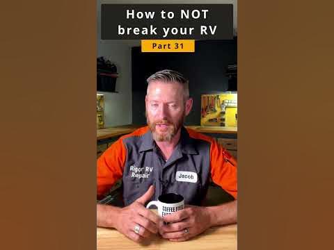 How to NOT break your RV generator - YouTube