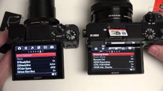 Sony Cyber-shot DSC-RX100M3 vs Alpha A6000