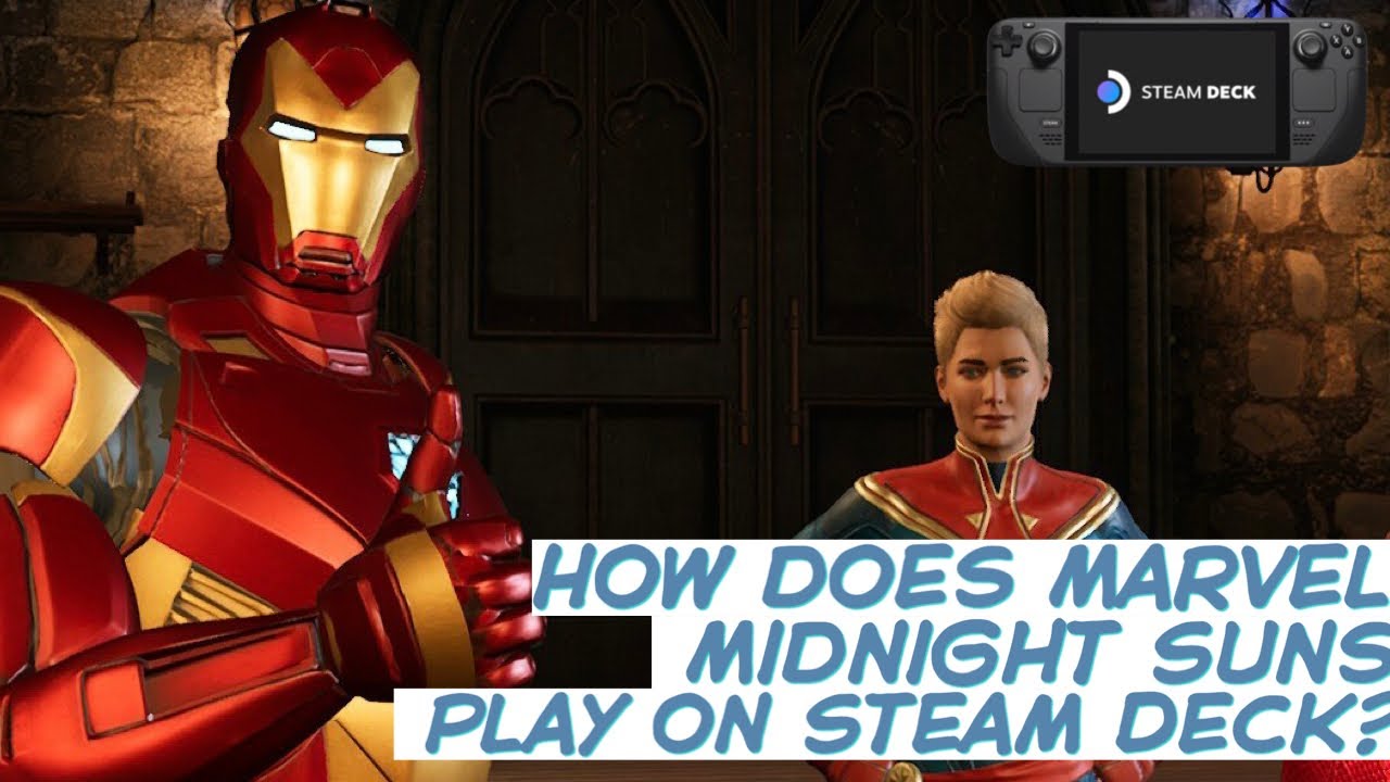 Marvel's Midnight Suns Gameplay on Steam Deck 
